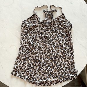 Victoria’s Secret Leopard Racerback Tank